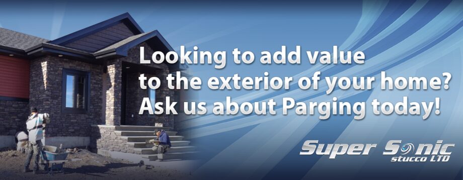Looking to add value to the exterior of your home? Ask us about Parging today!